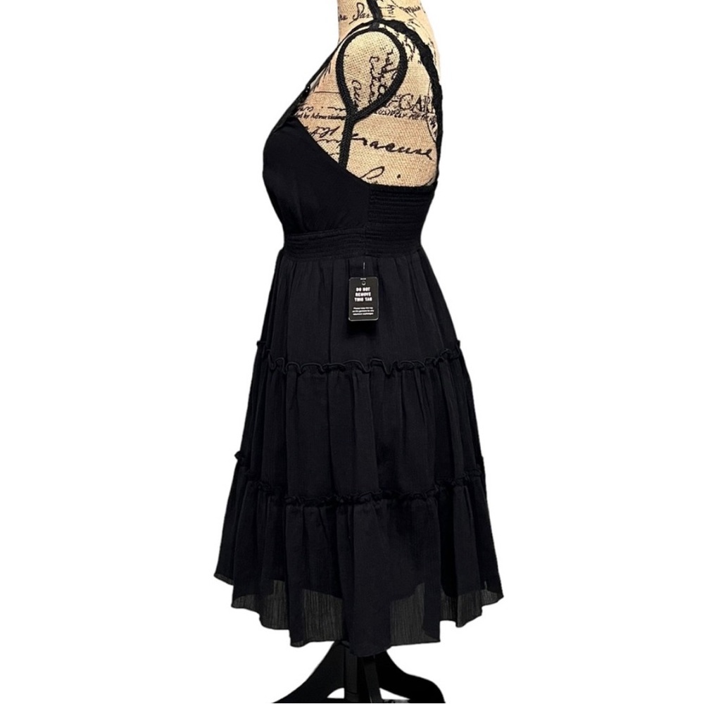 NWOT Gothic Lace Tiered dress - Picture 3 of 6